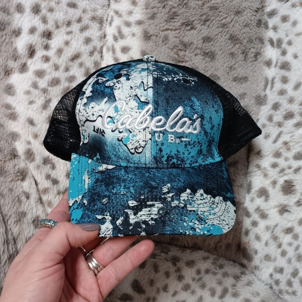 Cabela's Club Rift Trucker Style Snapback Hat